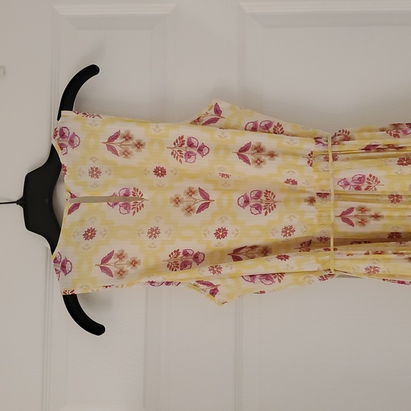 Ann Taylor Pink Midi Sundress for Wedding Guest - Picture 12 of 17